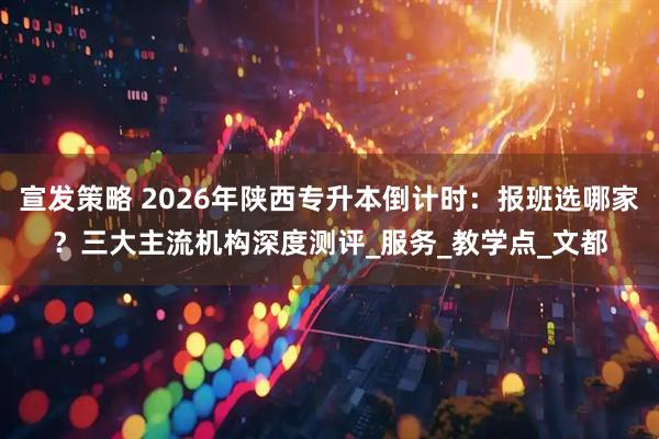 宣发策略 2026年陕西专升本倒计时:报班选哪家?三大主流机构深度测评_服务_教学点_文都
